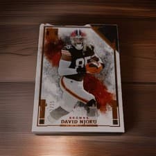 2025 Panini Impeccable Base Set David Njoku #16 card