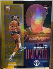 2025-26 Topps Signature Class Unfazed Tre Johnson III #FAZE-16 card