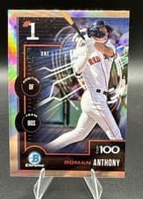 2025 Bowman Bowman Scouts Top 100 Roman Anthony #BTP-1 card