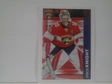 Spencer Knight 2023 Topps NHL Sticker Collection card