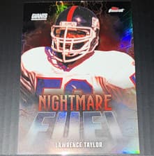 2025 Finest Nightmare Fuel Lawrence Taylor #NF-11 card