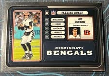 2025 Panini Donruss Optic Passing Grade Joe Burrow #6 card