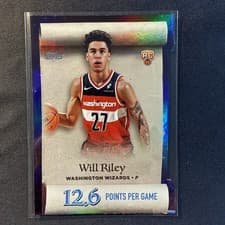 2025-26 Topps Holiday Making The Nice List Will Riley #ML-21 card