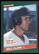 1986 Donruss The Rookies Will Clark #32