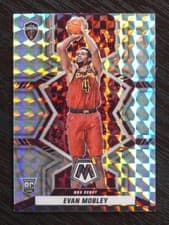Evan Mobley 2021 Panini Mosaic card