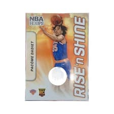 2024-25 Hoops Rise 'n Shine Memorabilia Pacome Dadiet #RSM-PDK card