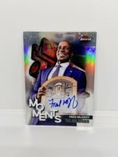 2024 Finest Moments Autographs Fred McGriff #FMA-FM card