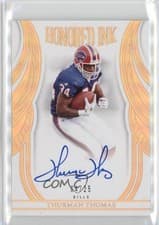 2025 Panini Flawless Honored Ink Thurman Thomas #14 card