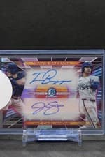 2024 Bowman Draft Prospect Dual Autographs Travis Bazzana / Jac Caglianone #PDA-BC card