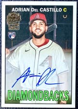 2025 Topps Archives Fan Favorite Autographs 1967 Adrian Del Castillo #67FFA-AD card