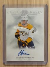 2024-25 Upper Deck The Cup Logomarks Fedor Svechkov #LM-FS card