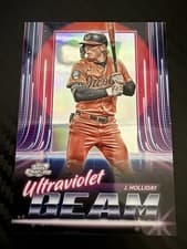 2025 Topps Cosmic Chrome Ultraviolet Beam Jackson Holliday #UB-17 card