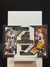 Aaron Rodgers / DeMarcus Ware 2024 Panini Contenders Historic Draft Class card