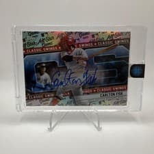 2025 Topps All Star Game Classic Swings Autographs Carlton Fisk #CSA-CF card