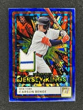 2025 Donruss Prospect Jersey Kings Carson Benge #PJK-CB card