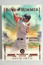 2025 Panini Boys of Summer Base Set David Ortiz #36 card