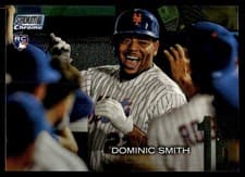 Dominic Smith 2018 Stadium Club Chrome card