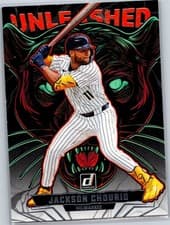 2025 Donruss Unleashed Jackson Chourio #10 card