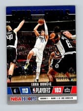 Luka Doncic 2021 Panini Hoops Road to the Finals card