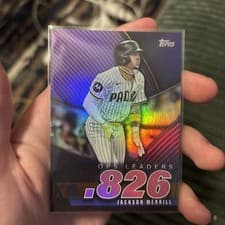 2025 Topps OPS Leaders Jackson Merrill #OPS-25 card