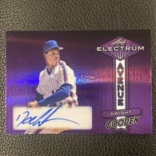 2024 Leaf Electrum Baseball Electrum Avenue Dwight Gooden #EA-DG1