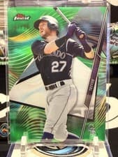 Trevor Story 2020 Topps Finest card