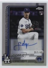 2025 Topps Chrome Update Autographs Jack Dreyer #AC-JD card