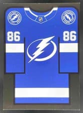 Nikita Kucherov 2024-25 Upper Deck Credentials Arena Giveaways - Jerseys card