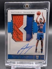 Allonzo Trier 2018 Panini National Treasures card
