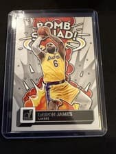 LeBron James 2022 Panini Donruss Bomb Squad card