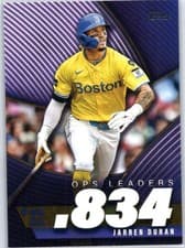 2025 Topps OPS Leaders Jarren Duran #OPS-22 card