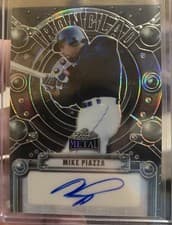 Mike Piazza 2024 Leaf Metal Ironclad card