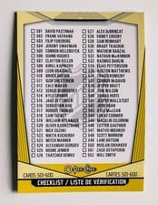 2024-25 O-Pee-Chee Base Set Checklist: 501-600 #600 card
