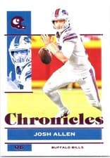 Josh Allen 2021 Panini Chronicles card