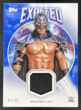 2025 Topps Exalted WWE Wrestling Exalted Relics Dragon Lee #ER-DLE card