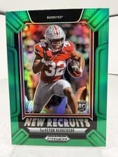 2025 Panini Prizm Draft Picks New Recruits TreVeyon Henderson #1 card