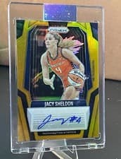 2025 Panini Prizm WNBA Signatures Jacy Sheldon #32 card
