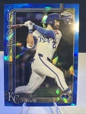 2025 Topps Chrome Update Sapphire Base Set John Rave #USC136 card