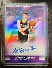2024-25 Hoops Rookie Ink Donovan Clingan #RI-CLG card