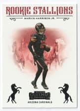 2024 Panini Contenders Rookie Stallions Marvin Harrison Jr. #5 card