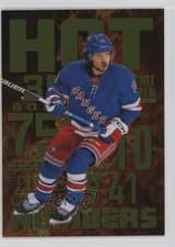 2025-26 Flair Hot Numbers Artemi Panarin #HN-16 card