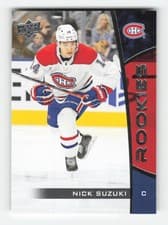 Nick Suzuki 2019 Upper Deck Rookie Box Set card