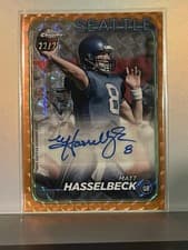 Matt Hasselbeck 2024 Topps Chrome Chrome Legends Autographs card