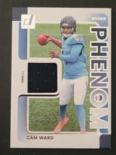 2025 Donruss Rookie Phenom Jerseys Cam Ward #RPJ-CWD card