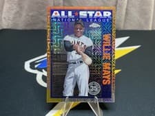 2025 Topps 1990 Topps Baseball All Stars Chrome Refractor Willie Mays #90ASC-30 card