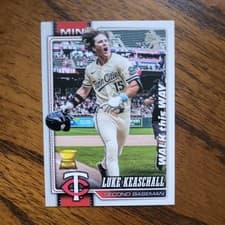 2026 Topps Walk This Way Luke Keaschall #3 card
