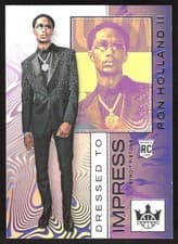 2024-25 Panini Court Kings Dressed to Impress Ron Holland II #7 card