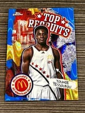2025 Topps Chrome McDonald's All American Top Recruits Tounde Yessoufou #TP-15 card