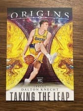 2024-25 Panini Origins Taking the Leap Set Dalton Knecht #10 card