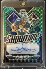2024 Panini Mosaic Showtime Signatures Clinton Portis #SS-CPS card